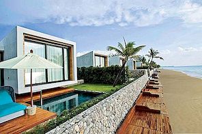 Lyxigt Thailand Resort med Beachfront Villas and Suites