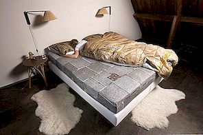 Låt din säng se ut som betongbeläggningen med Le-Trottoir Sheets