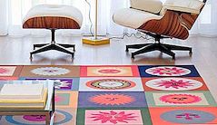 Modulinės kilimų plytelės - Alexander Girard "La Fonda del Sol" kolekcija