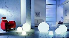 Moonlight Sound Speaker Globes 360 ° Ljud & Pulserande LED Light