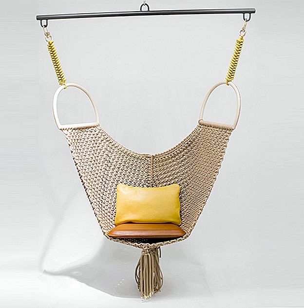 Patricia Urquiola je Swing židle pro Louis Vuitton je "Objets Nomades" sbírka