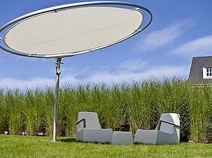 Fotonaponske suncobrane Uređaji za napajanje odmora posjetitelja u Milanskom tjednu dizajna