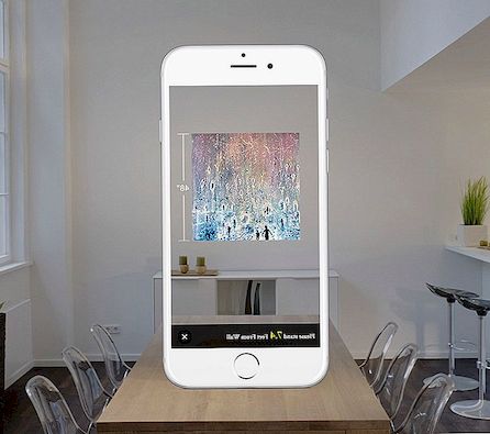 Náhled umeleckých děl ve svém pokoji s novou mobilní aplikací společnosti Saatchi Art