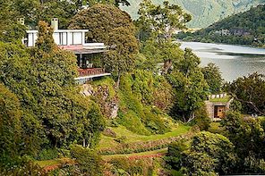 Het iconische Antumalal Hotel in Chili, onder invloed van Frank Lloyd Wright
