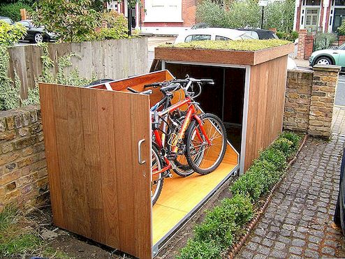 Opwaardering van de mogelijkheden voor het opbergen van fietsen: moderne outdoor-fietsenstalling