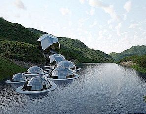 Futuristische Eco - Stad door Eriksson Architects