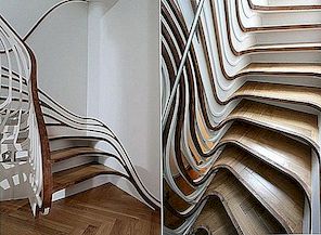 Natural Trippy Stairs-ontwerp van Atmos Studio