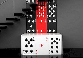 Dizajn seta za poker namještaj
