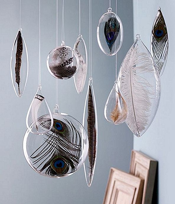 Roost Floating Feather Ornament