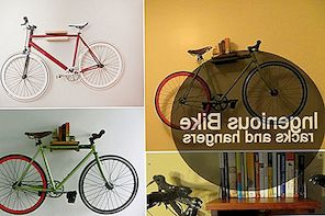Haal je fiets van de vloer met deze ingenieuze rekken en hangers