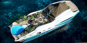 Ultieme vakantie op Tropical Island Paradise Superyacht