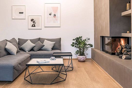 Greek Apartment bewijst dat het hip is om vierkant te zijn