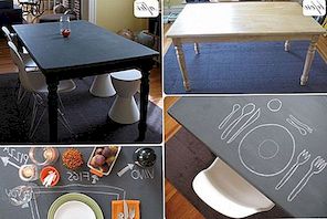 10 DIY schoolbord tafelontwerpen voor een frisse en leuke nieuwe look