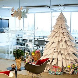 15 Non-tradiční vánoční strom nápady