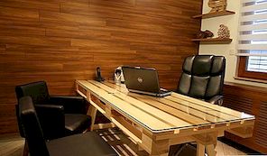 19 paletových stolů pro DIY - pěkný způsob, jak ušetřit peníze a přizpůsobit si domácí kancelář