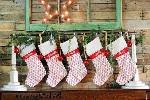 20+ Christmas Stocking DIY du borde försöka innan det är för sent