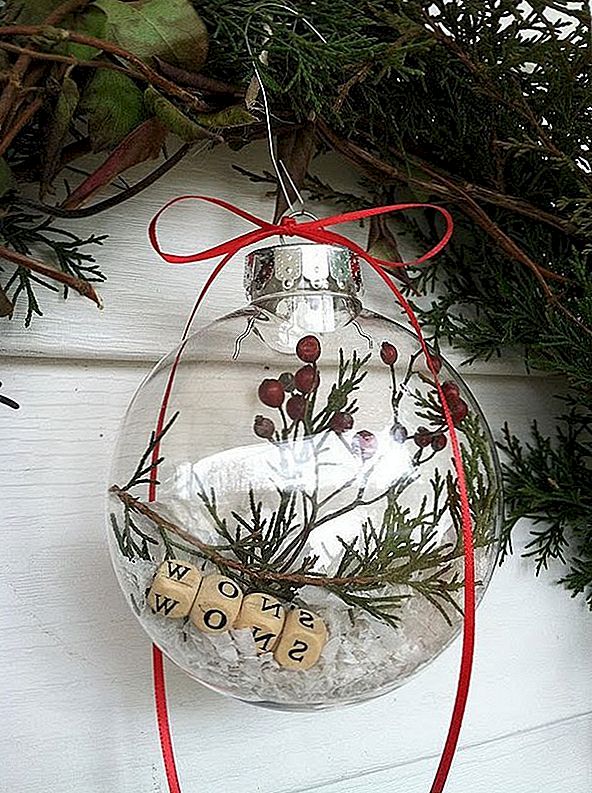 25 DIY obrt s jednostavnim božićnim ornamentom
