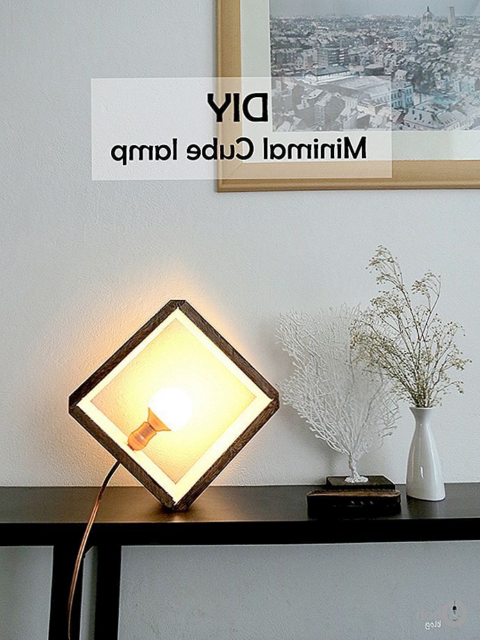 5 DIY čtecí lampy s minimálními designy