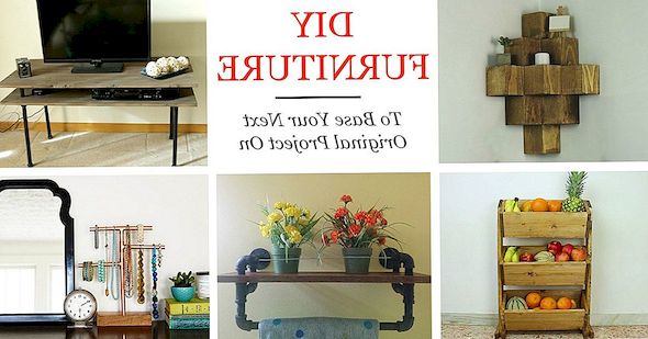 50 DIY Furniture Ideas för att basera ditt nästa ursprungliga projekt på