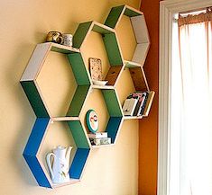 Mjuka DIY Honeycomb Storage Shelves