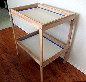 Creatief DIY-project: verandertafel omgezet in een bureau