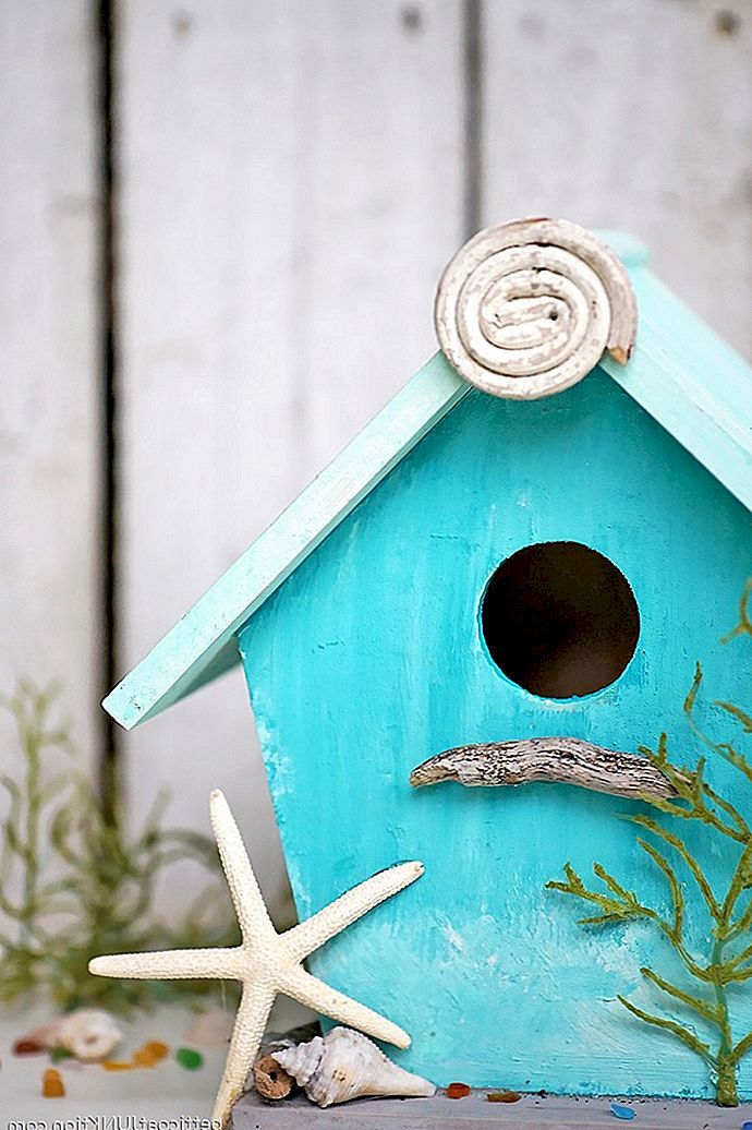 Cute Yard řemesla - Birdhouse plány s rozkošný vzory