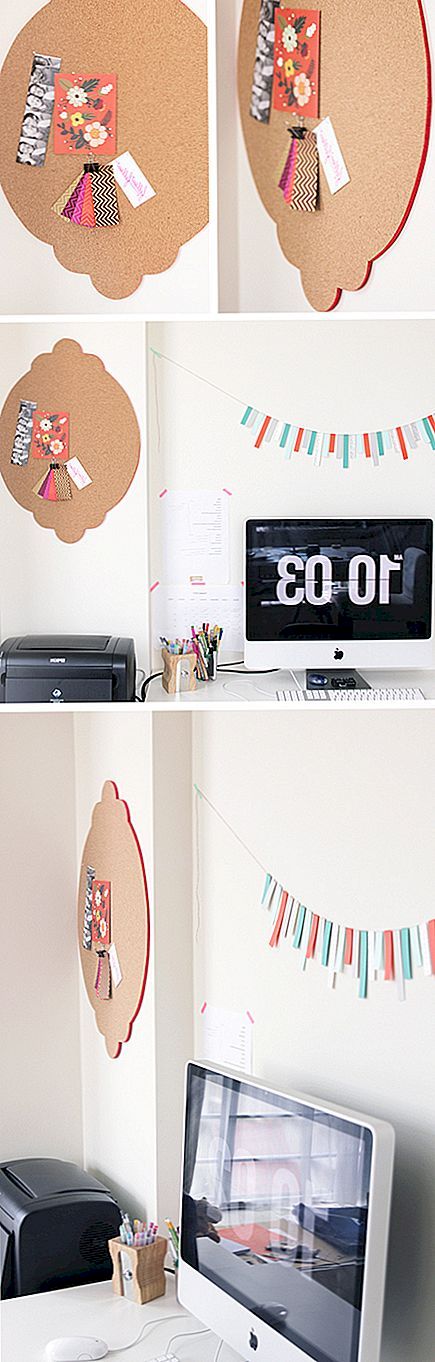 DIY Pinboard za vaš radni prostor