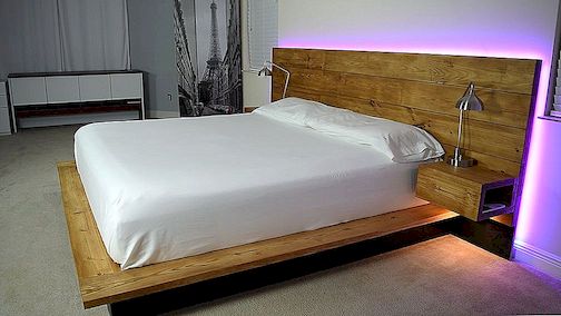 DIY bedframe ontwerpen voor slaapkamers met karakter