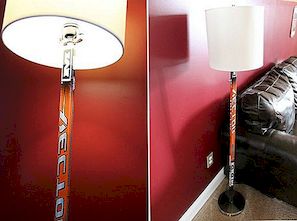 DIY Golvlampor - 15 enkla idéer som kommer att lysa ditt hem