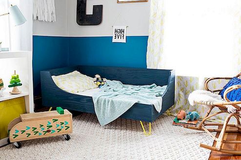 DIY batole postele pro dekory s osobností a hravé odvolání