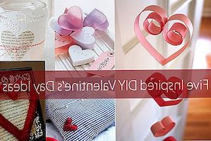 Vijf geïnspireerde DIY Valentijnsdagideeën