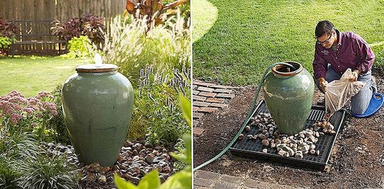 Izboljšanje vaših krajinskih sposobnosti - DIY Garden Fountains