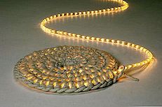 Zanimljiva DIY svijetle bijelog svjetla tepiha