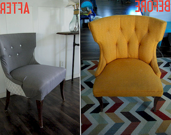 No-Sew Full Reupholster Chair