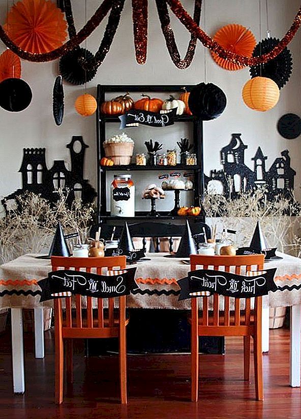Party-tematicky dekorace nápady pro Halloween