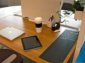 Personaliseer je werkruimte met een krijtbord