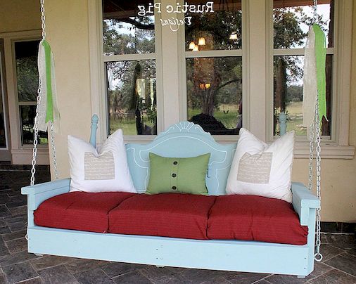 Porch Swing Plans For fantastisk avslappende ettermiddager