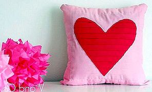Rodyti savo meilę širdies pagalvę - 7 pasididžiavimo projektai