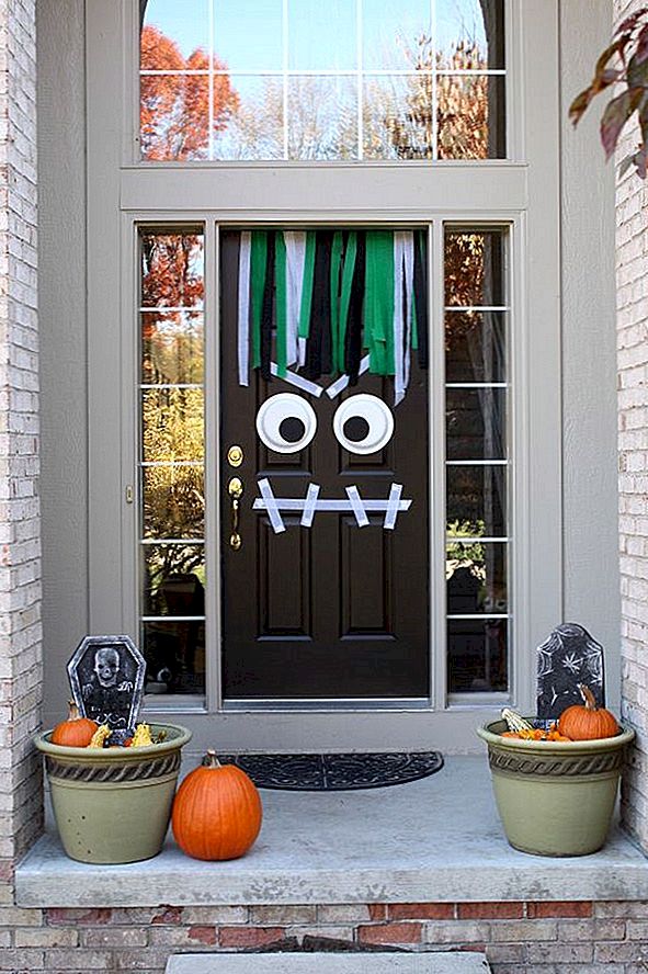 De beste 35 voordeur decors voor Halloween dit jaar
