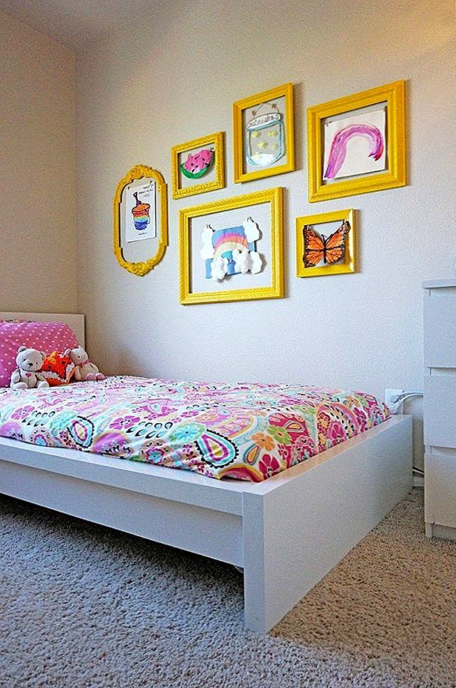 Top 50 Wall Art DIYs za dječju spavaću sobu