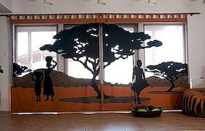 African Themed Interior Design från vård? Cutare