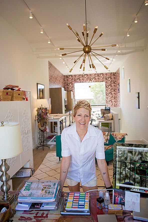 Pratar om att dekorera en liten lägenhet med designer Jennifer Prugh Visosky
