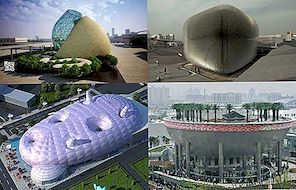 15 "Amazing Pavillions" iš "Shanghai Expo 2010"
