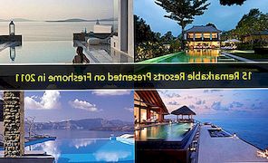15 Anmärkningsvärda Resorts presenteras på Freshome 2011