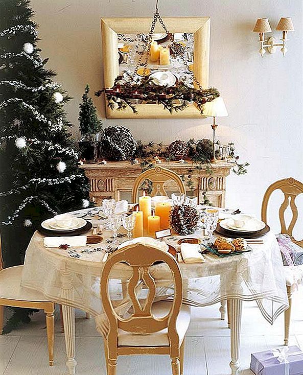 18 Ý tưởng trang trí bàn ăn Giáng sinh