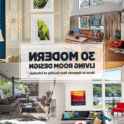 30个现代客厅设计理念，提升您的生活品质