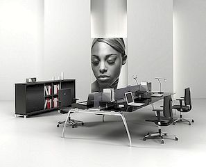 8 Elegantní a praktické pracovní stoly pro aktuální kanceláře