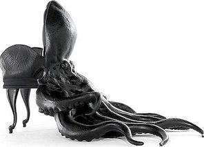人与动物的艺术联系：Maximo Riera的八爪鱼椅