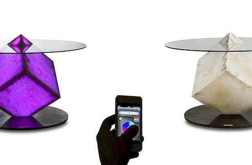 Avant-Garde Cupiditas-tafel bestuurbaar via smartphone of tablet