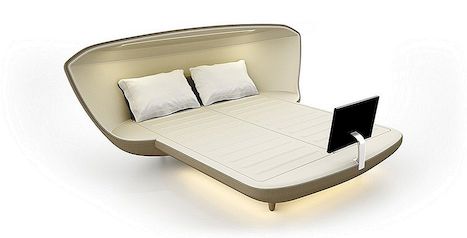未来之床：由设计师Axel Enthoven于明天睡觉